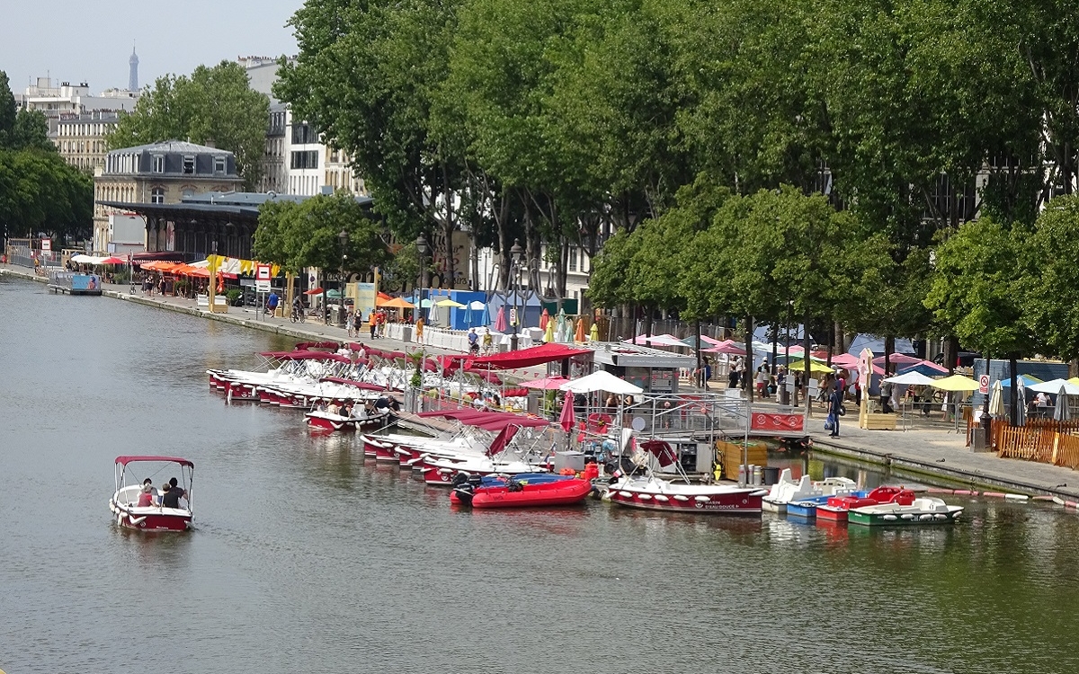 Photo du Bassin de la Villette