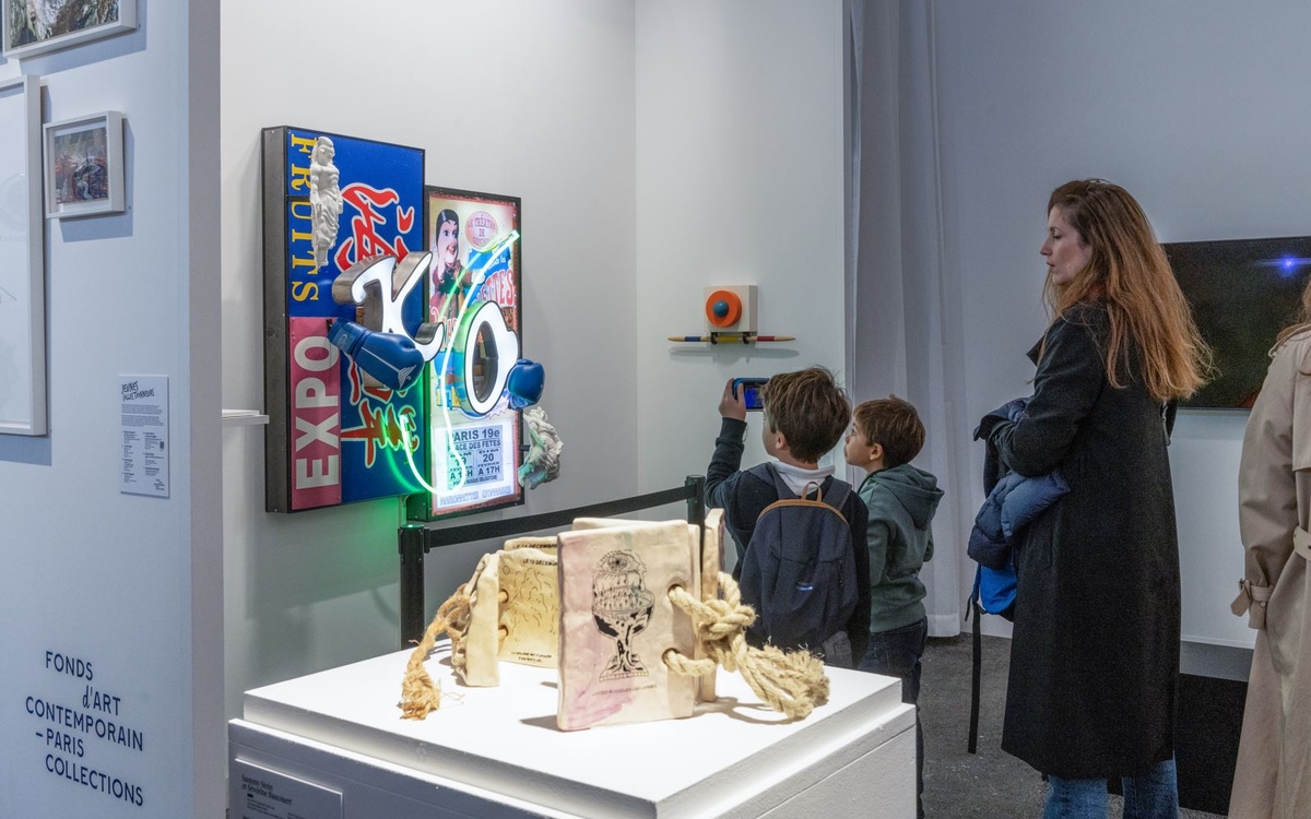 Vu du satnd du Fonds à Paris+ part Art Basel 2023