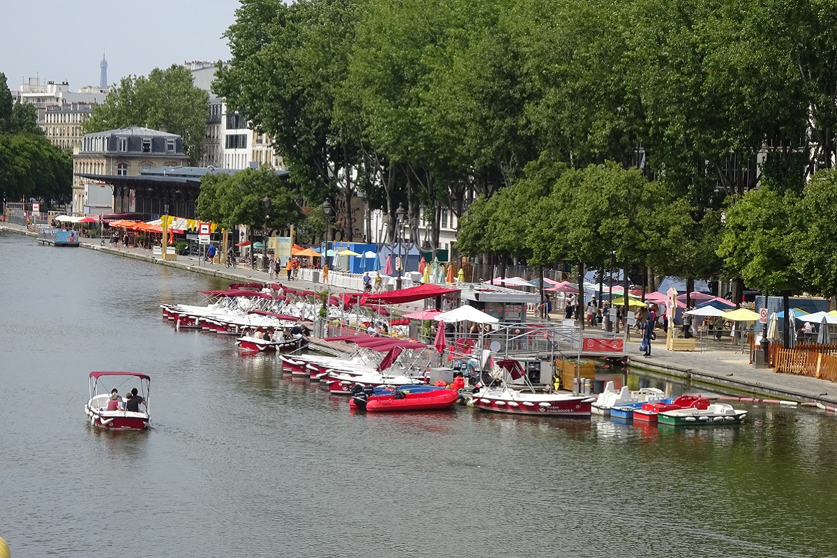 Photo du Bassin de la Villette