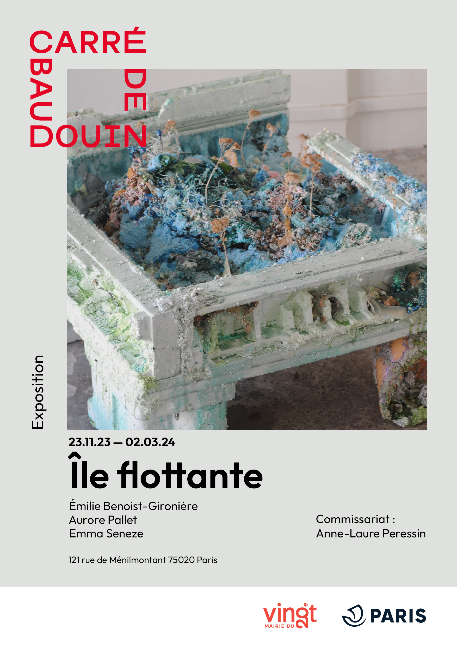 Affiche exposition Île Flottante