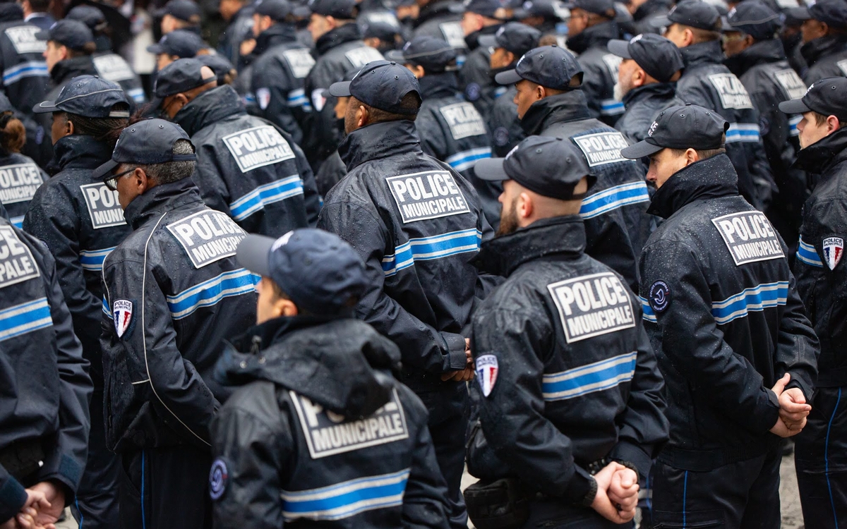 Cérémonie du deuxième anniversaire de la Police Municipale + passage aux portes ouvertes de la caserne Baudoyer