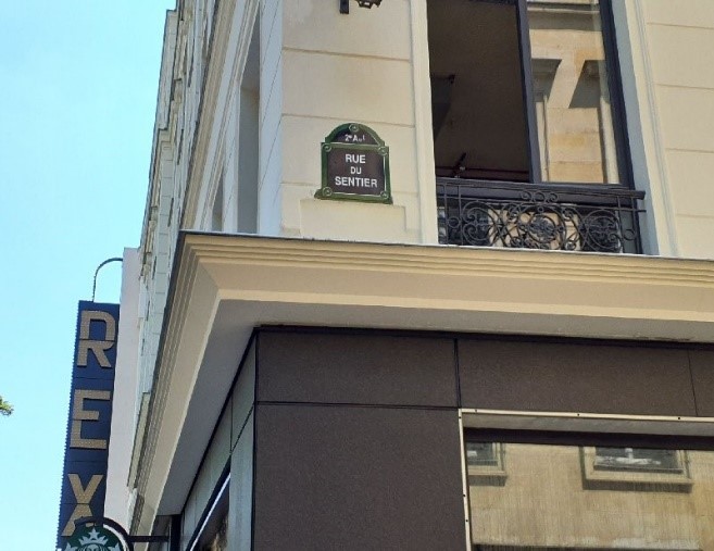 Photo de plaque de rue remise en état après un signalement DansMaRue