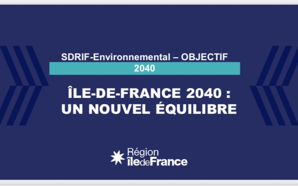 Enquête Publique SDRIF-Environnemental - Région - Mairie Du 5ᵉ