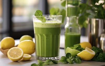 Green smoothie.