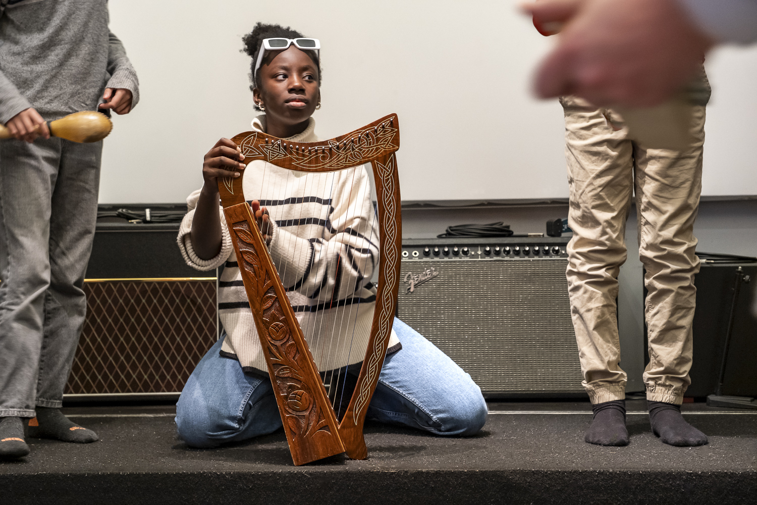 Atelier musique pour enfants à la Philharmonie.