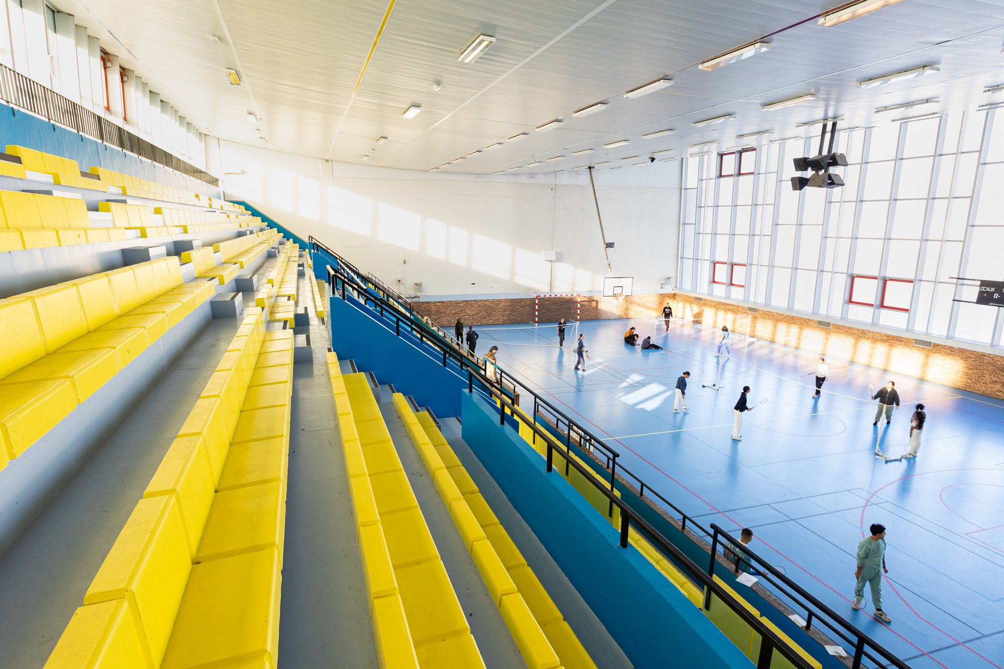 Rénovation du centre sportif Bertrand Dauvin (18e), futur site d'entraînement sportif JO 2024