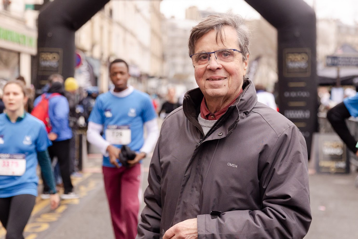 François Denis, organisateur de la course « Les 10km du 14e  » 