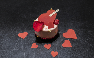Pâtisserie de Saint-Valentin Gilles Marchal.