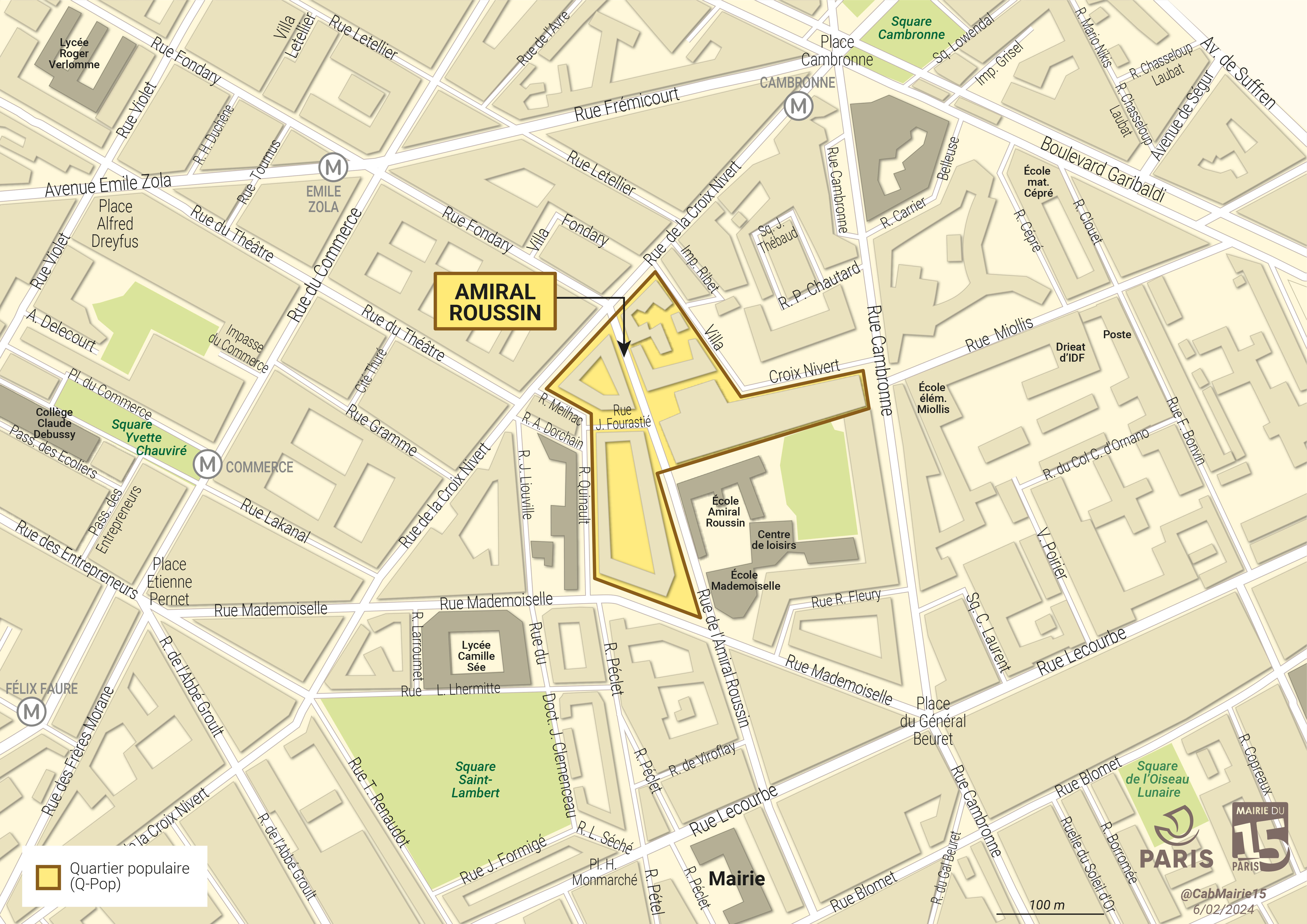 Les Quartiers Prioritaires Politique De La Ville Mairie Du 15 