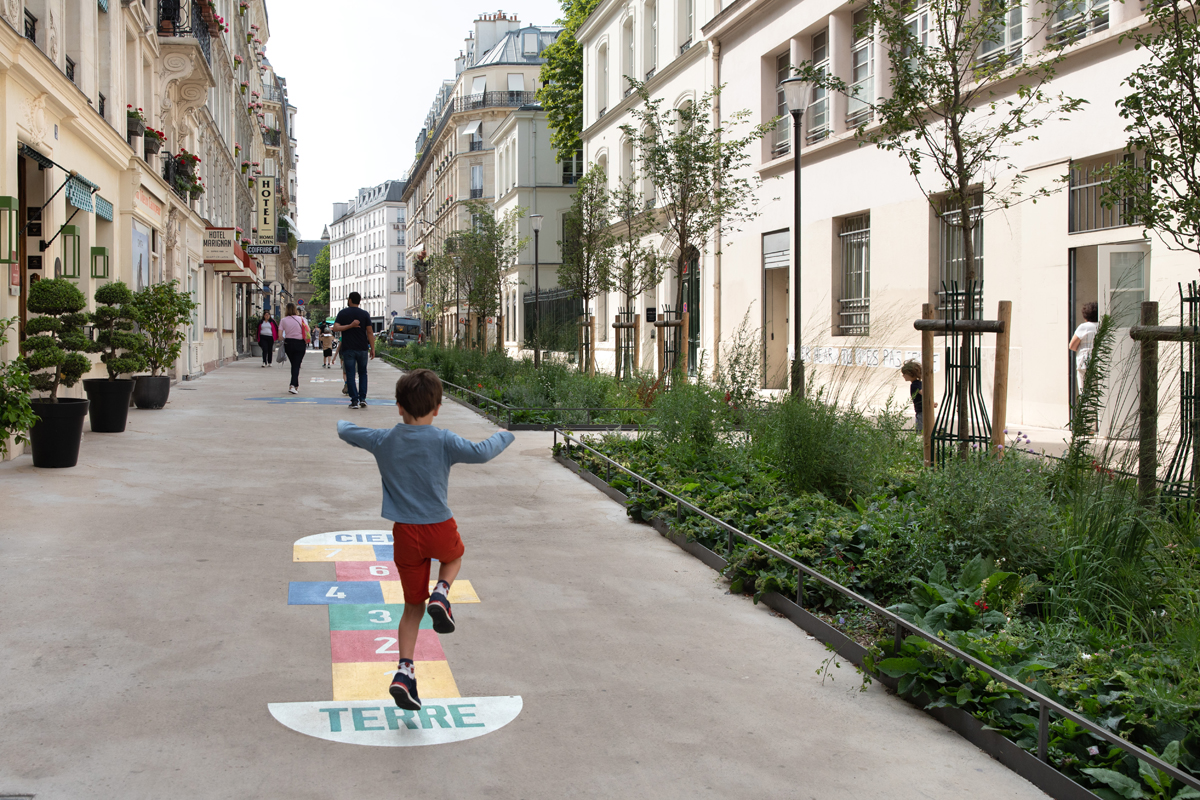 Rue aux écoles, rue du Sommerard.