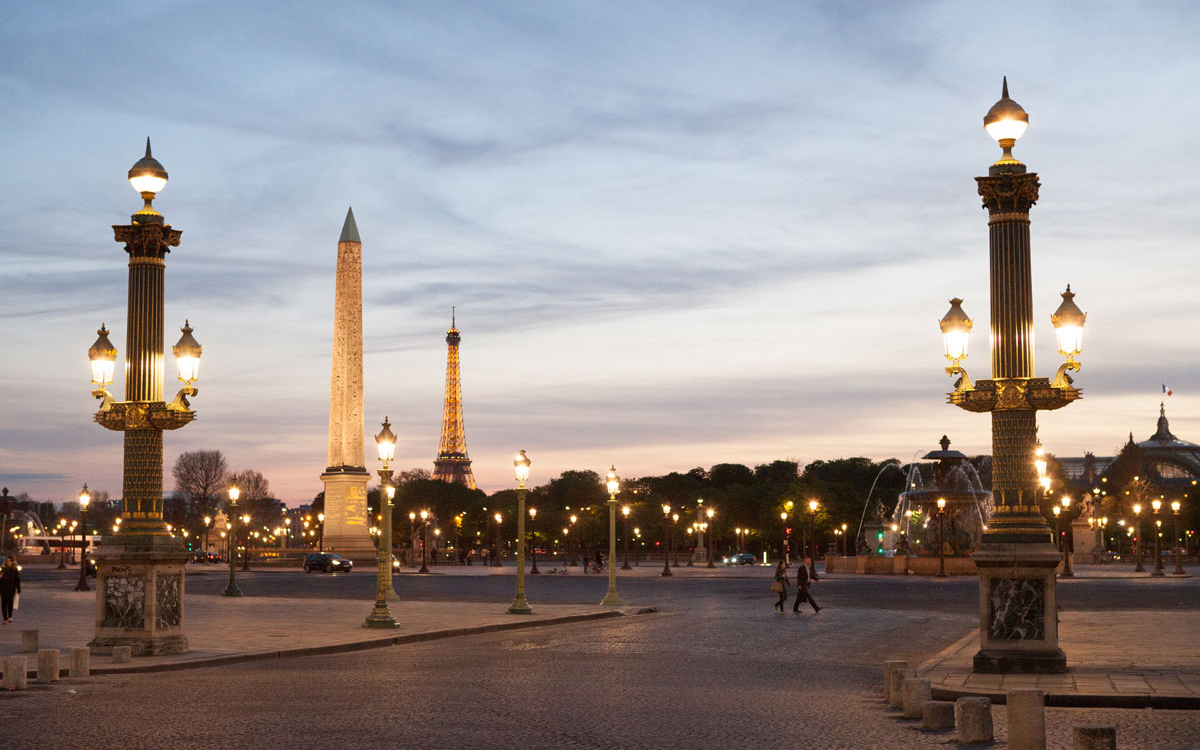 Candélabres Place de la Concorde