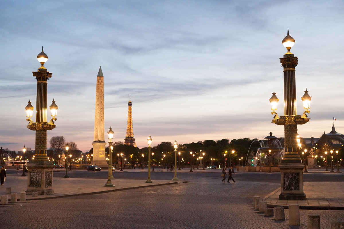 Candélabres Place de la Concorde