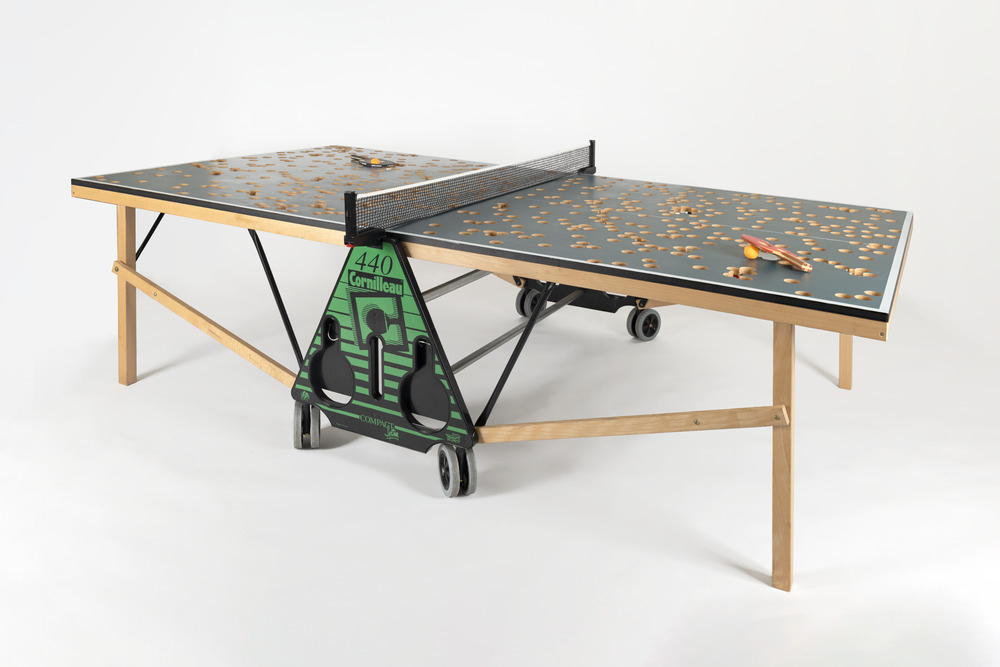 Richard FAUGUET Sans titre (table de ping-pong) 2001 Sculpture
