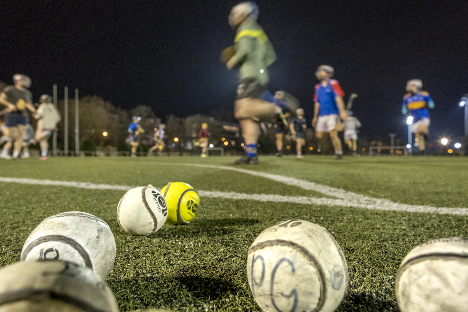 Hurling (sport Gaélique) au centre sportif Louis Lumière