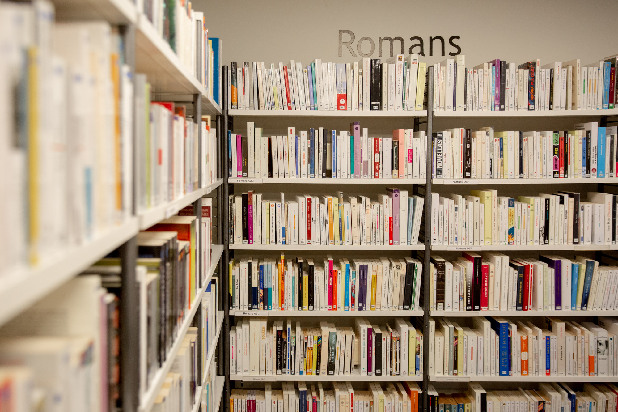 Romans de la bibliothèque Robert-Badinter de la prison de la Santé