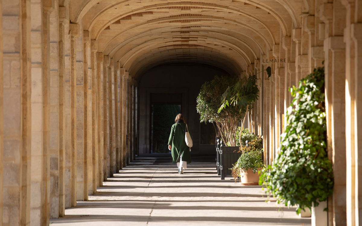 Les arcades de la place des Vosges. 