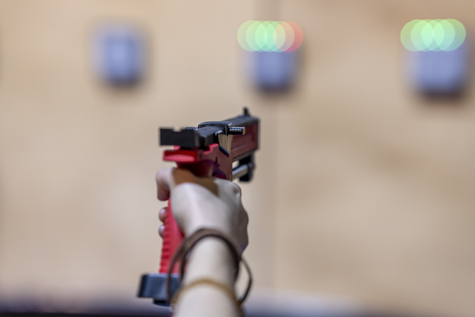 Photo d'illustration du pistolet Laser