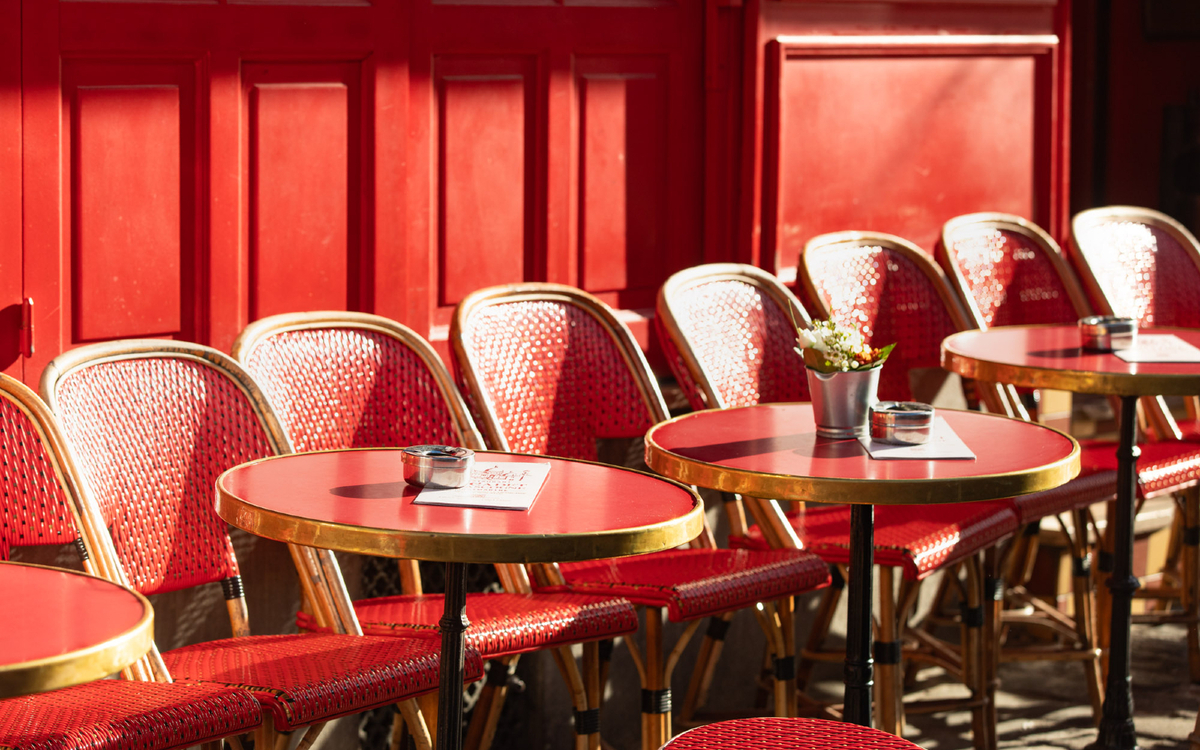 Terrasse de café
