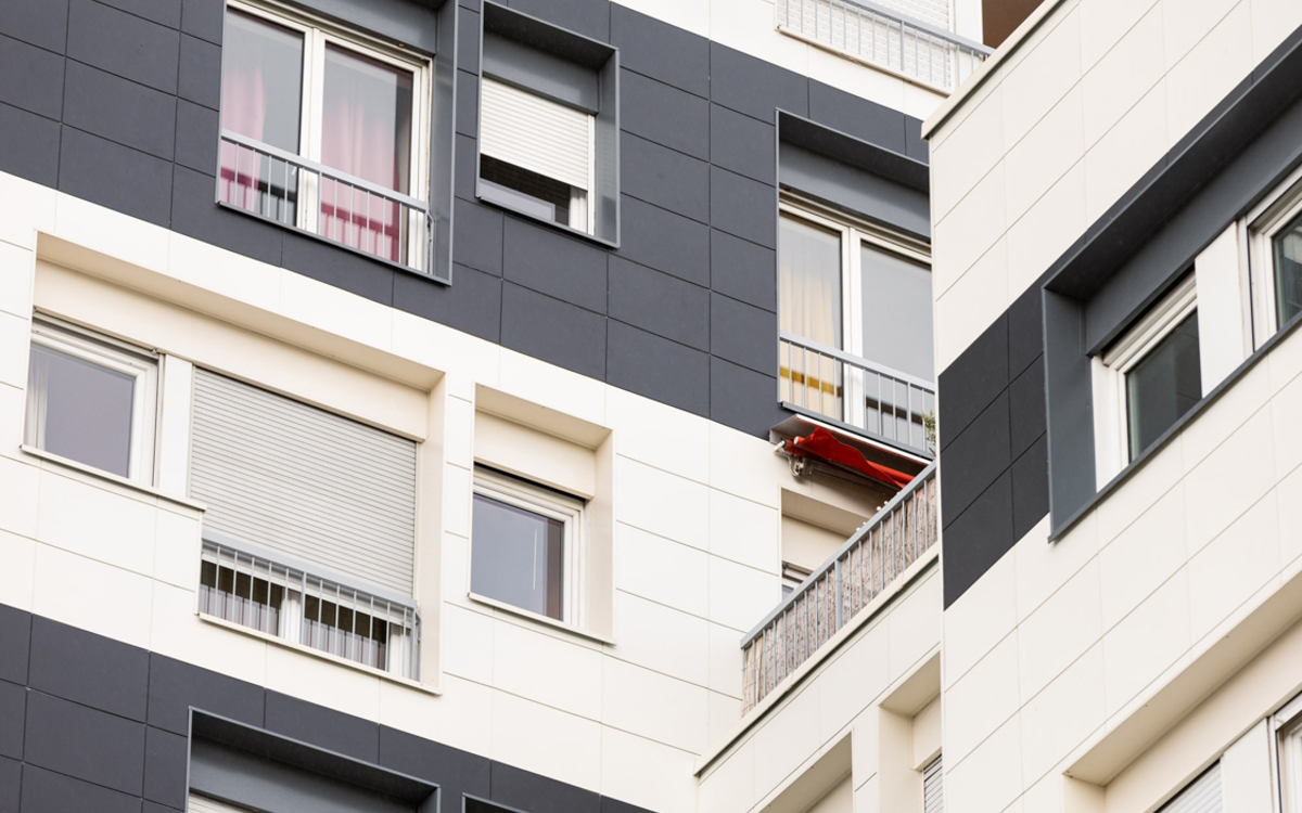 Immeuble 20 rue d'Arcueil, lauréat du dispositif EcoRénovons Paris.