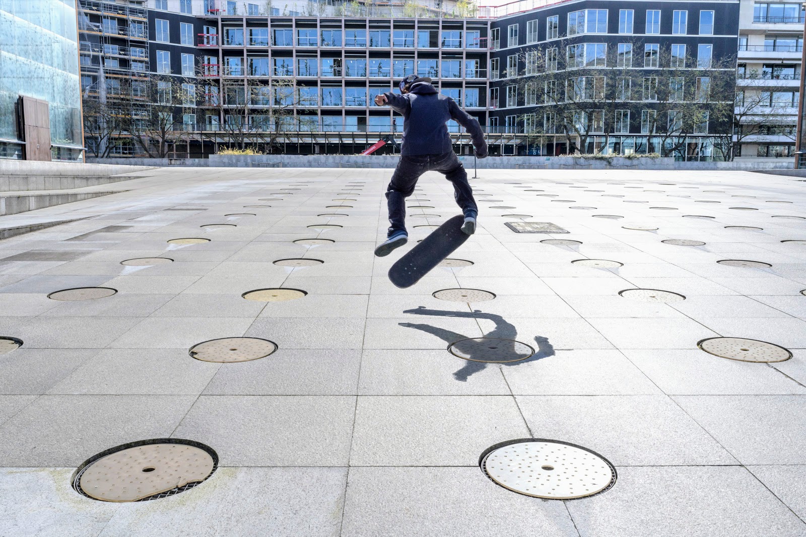 Skate au Parc André Citroën