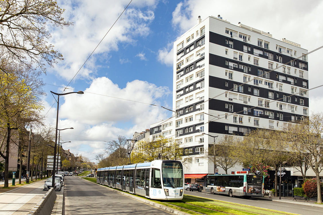 Immeuble 20 rue d'Arcueil, lauréat du dispositif EcoRénovons Paris.