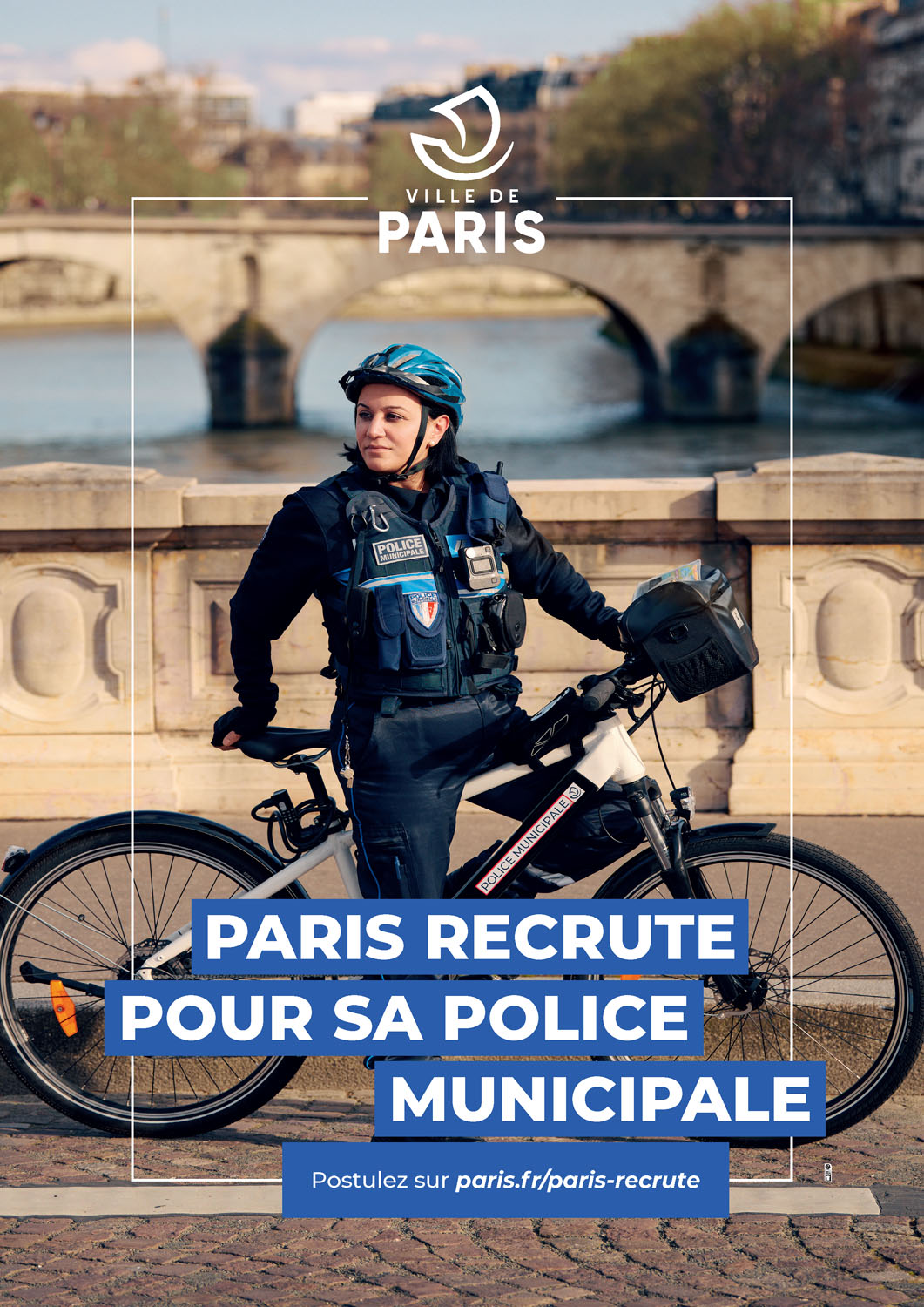 Affiche campagne de recrutement-Police