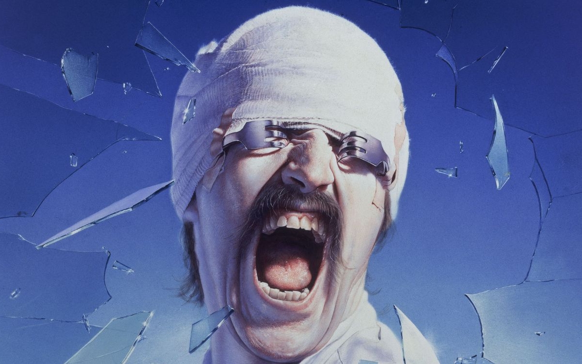 Artwork pour l’album Blackout de Scorpions, Self-Portrait (Blackout), 1982, Gottfried Helnwein