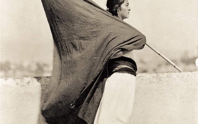 Woman with Flag, 1927