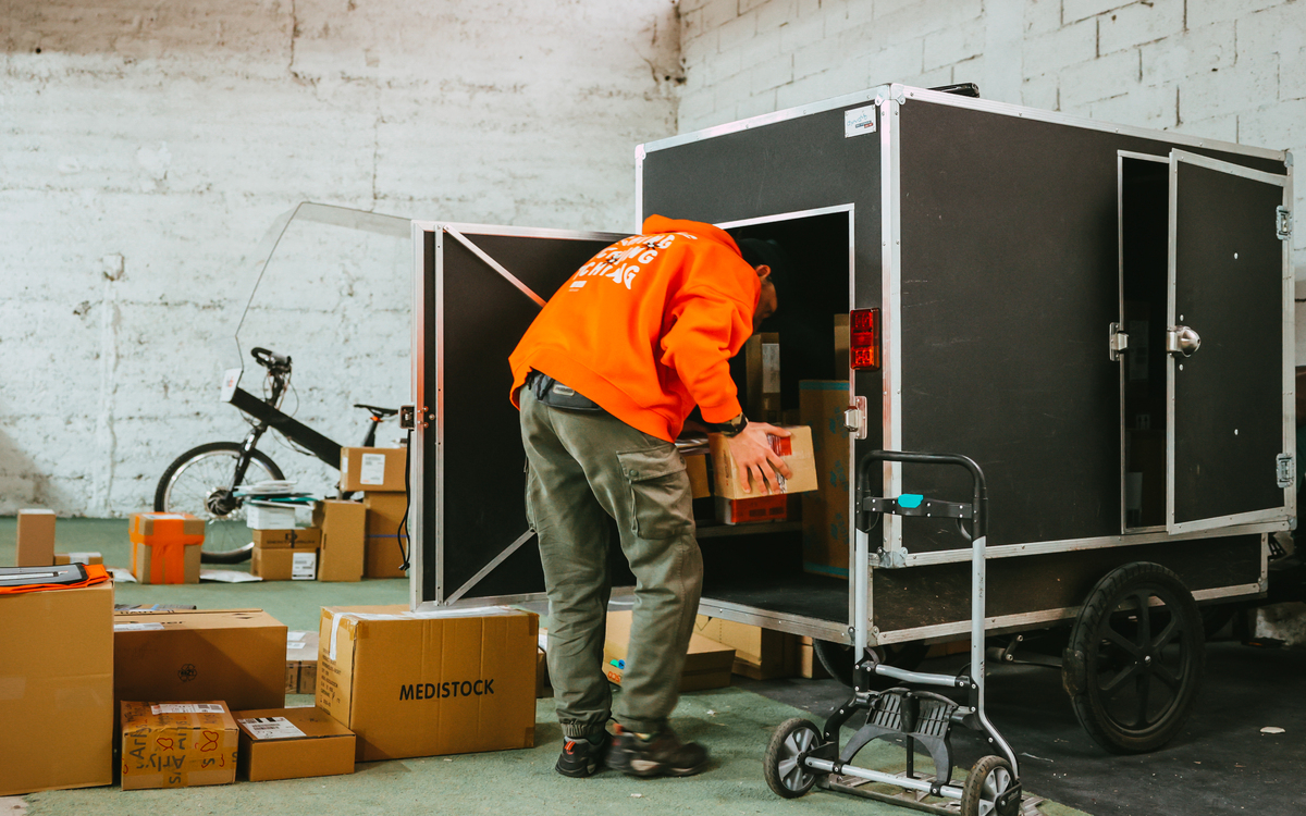 Un tricycle pouvant transporter jusqu'à 300 kg