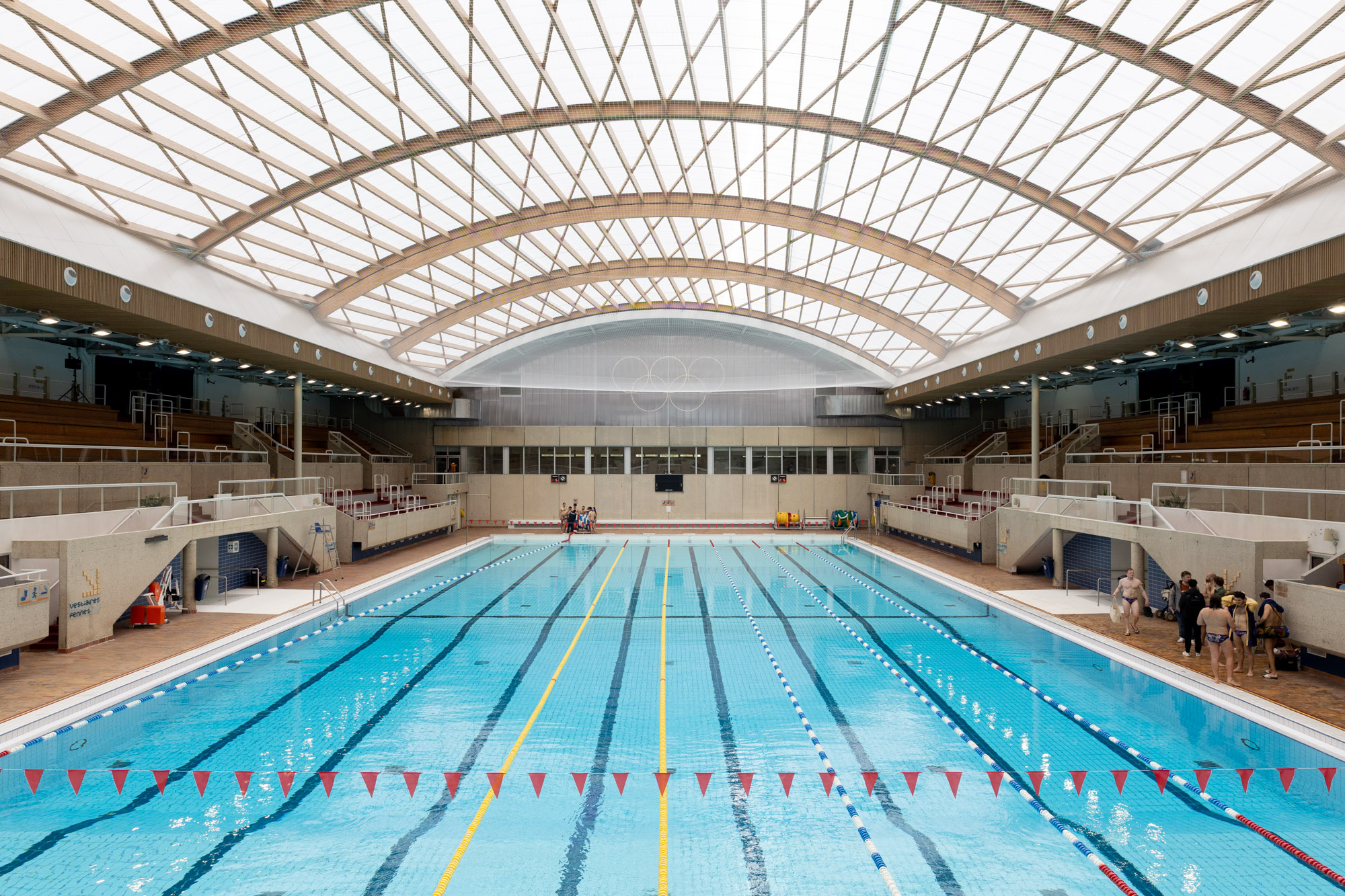 Rénovée pour les Jeux, la piscine Georges-Vallerey - Ville de Paris