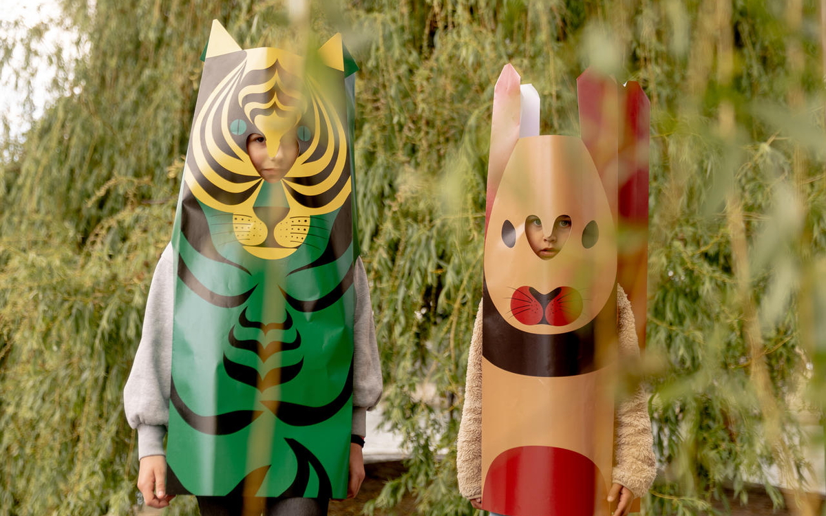 Nuit Blanche 2023 des enfants sur le Parvis de l'Hôtel de Ville