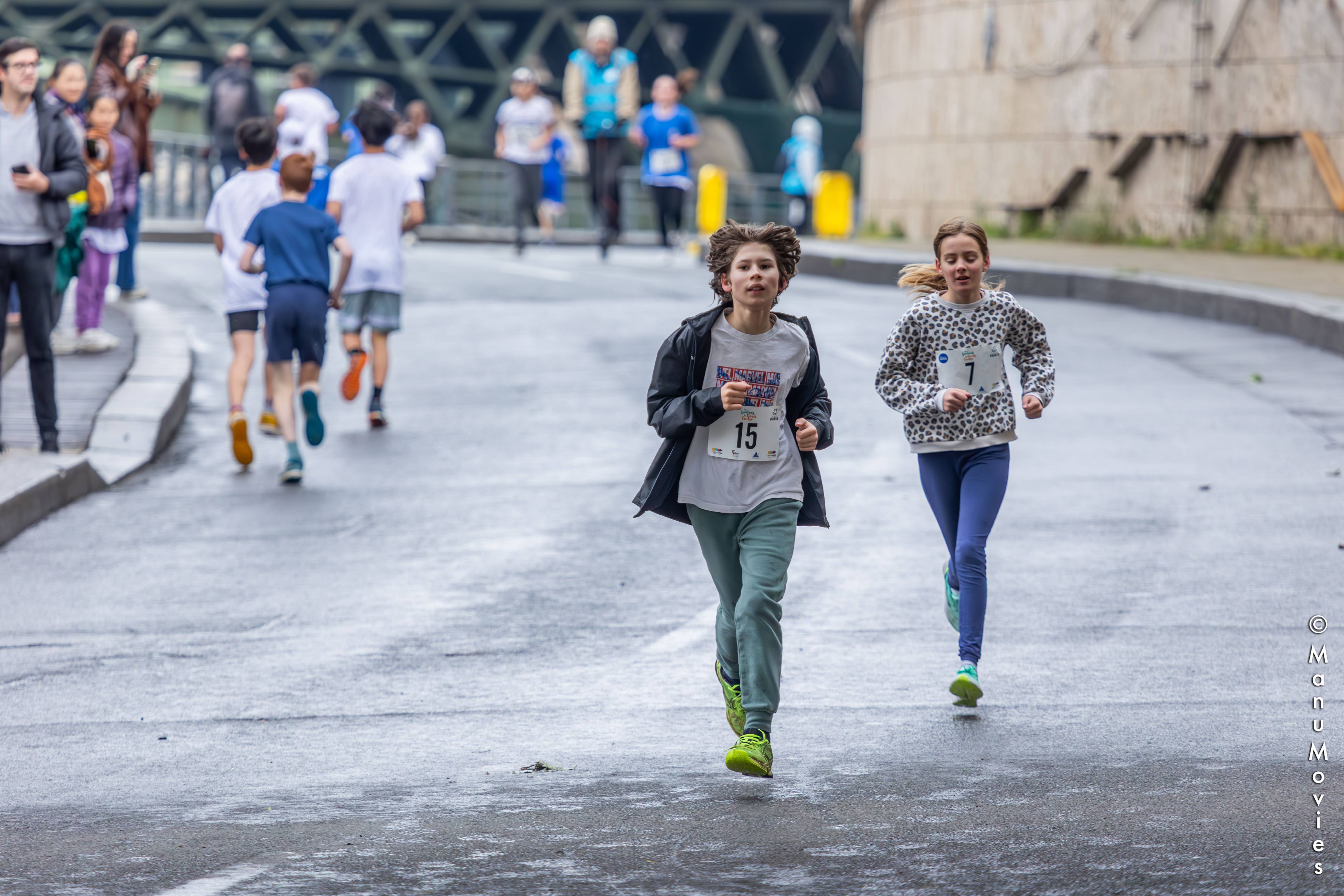 photo de la course des foulées de Paris Centre 