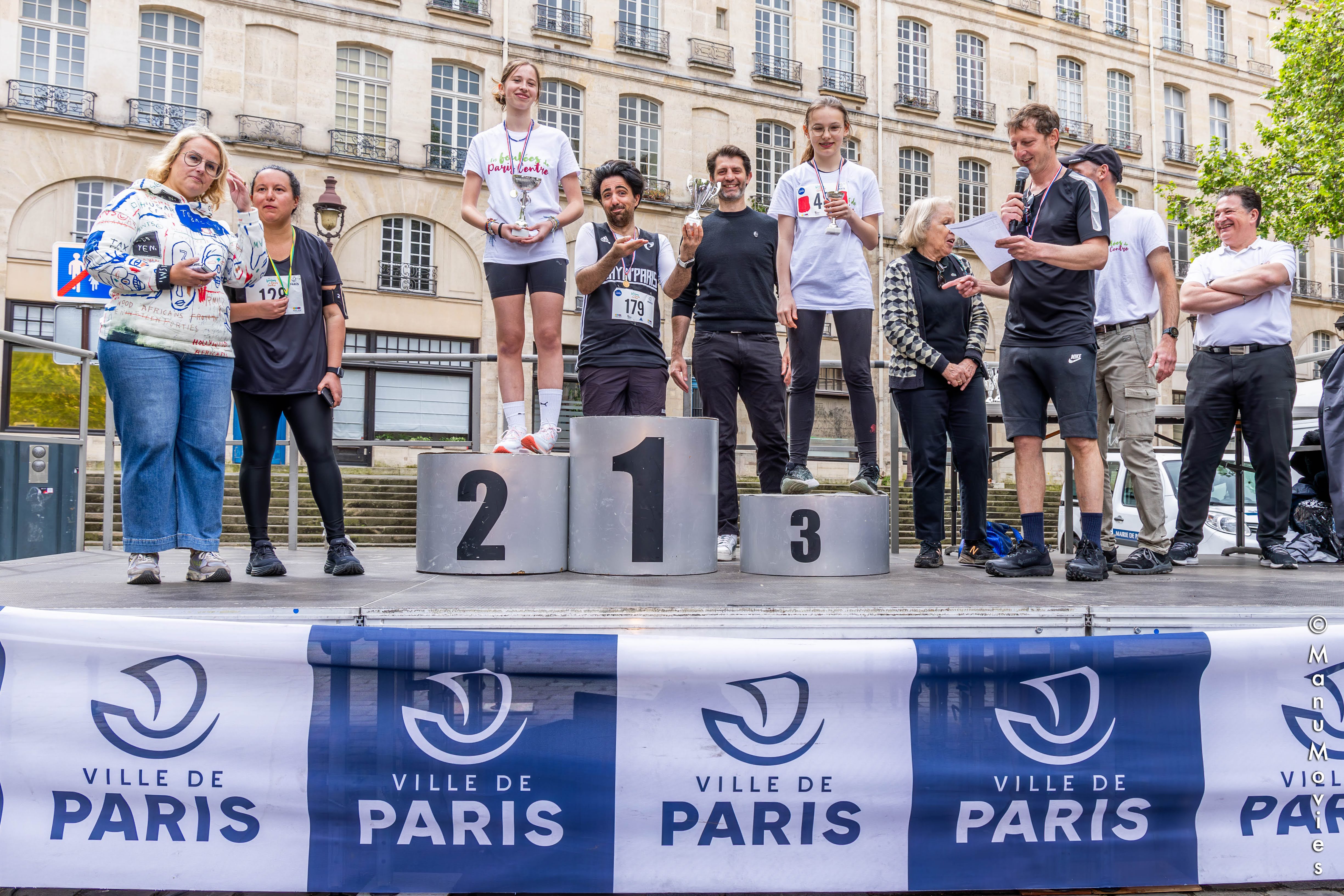 photo de la course des foulées de Paris Centre 