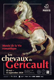 un cheval cabré peint par Géricault 