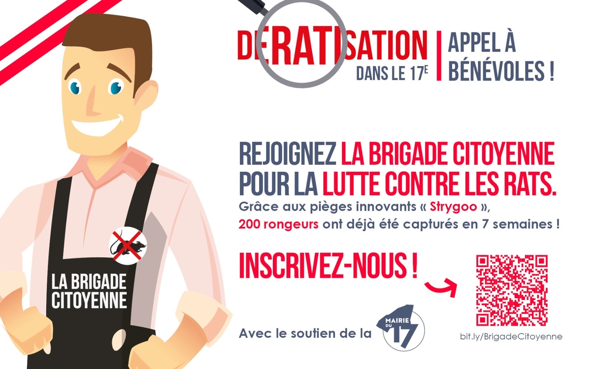 dératisation dans le 17e