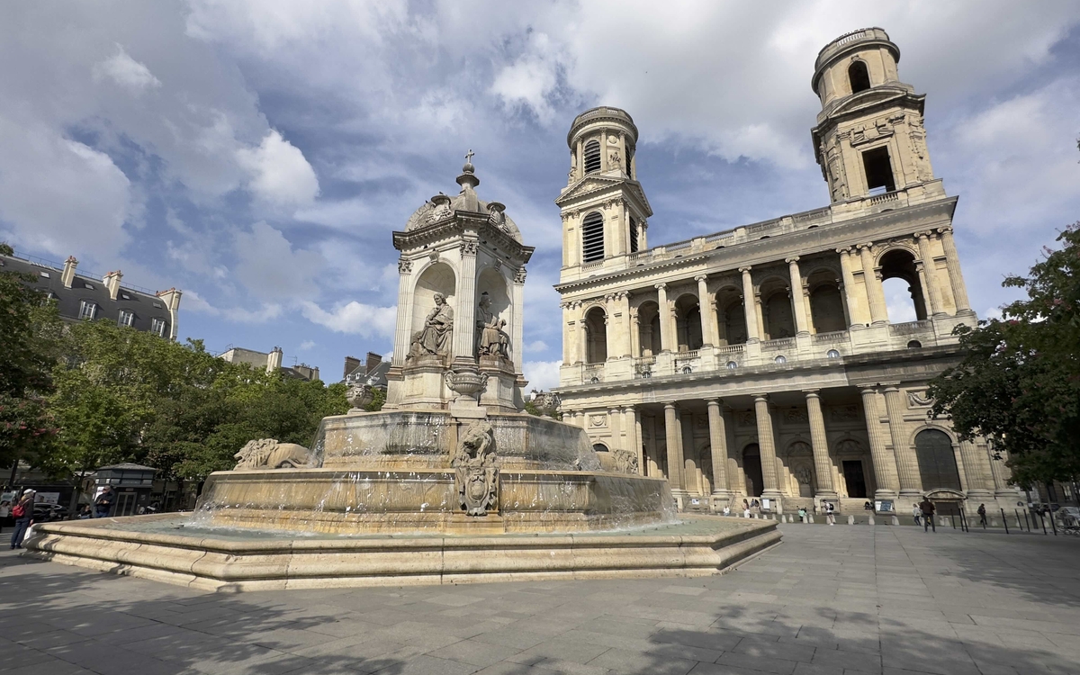 Illustration de la Place Saint-Sulpice
