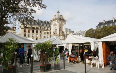 Illustration de la Foire Saint-Sulpice