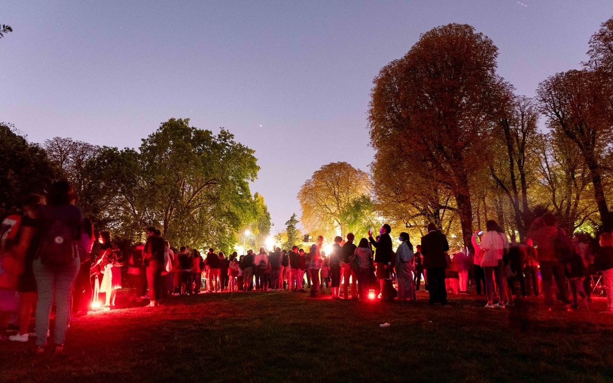 Illustration de Paris de nuit