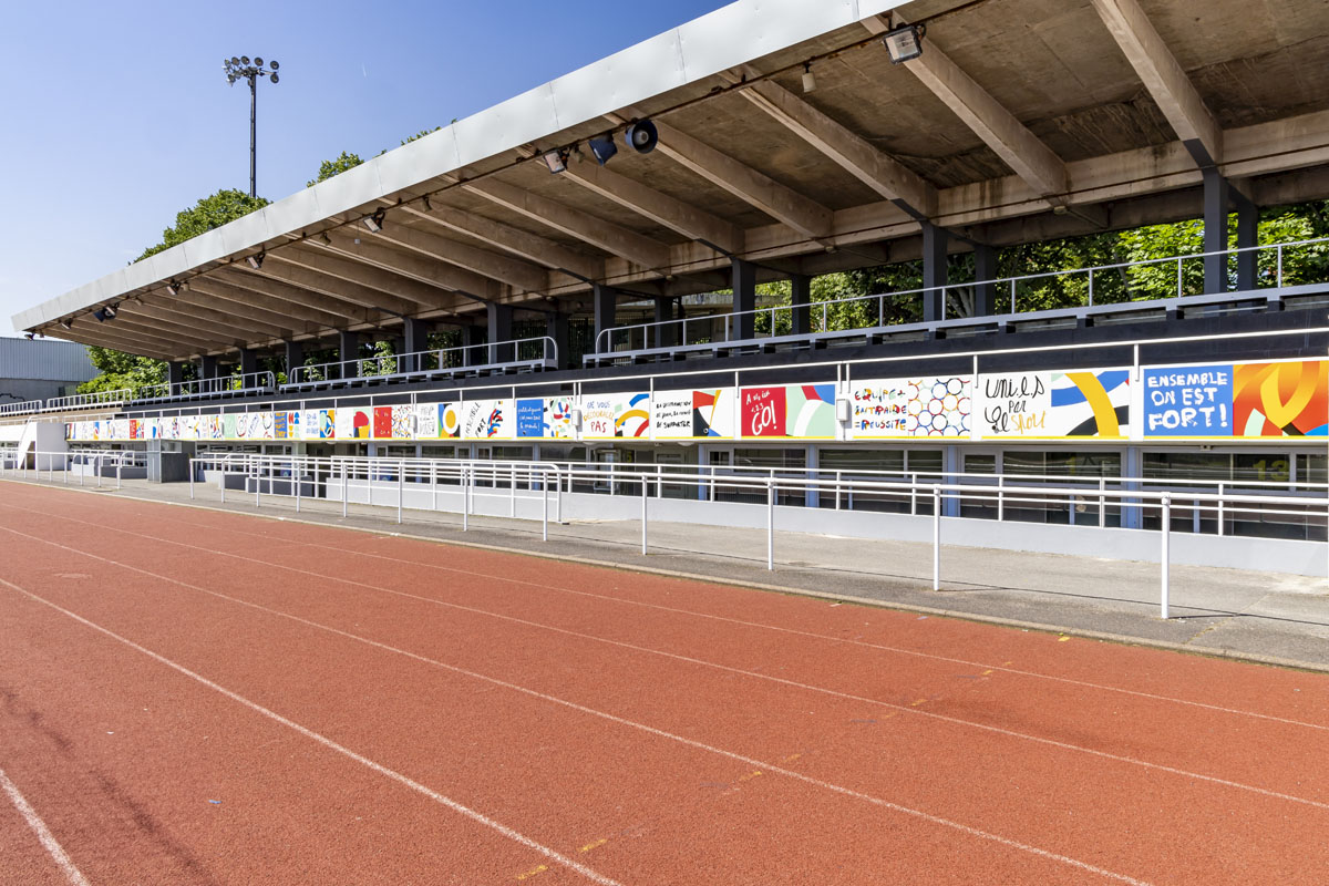 Photo d' Esprit d'équipe au centre sportif Louis Lumière