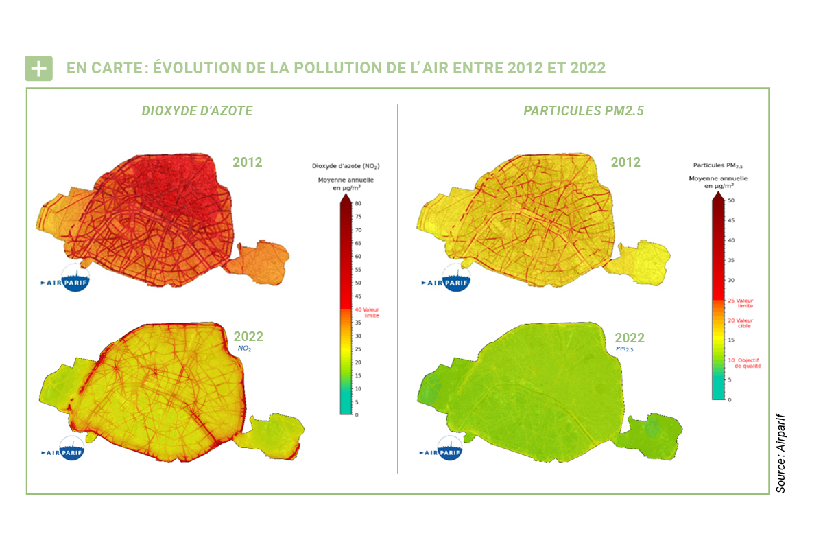 Carte qualité de l'air