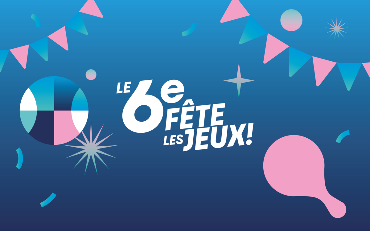 Illustration le 6e fete les jeux