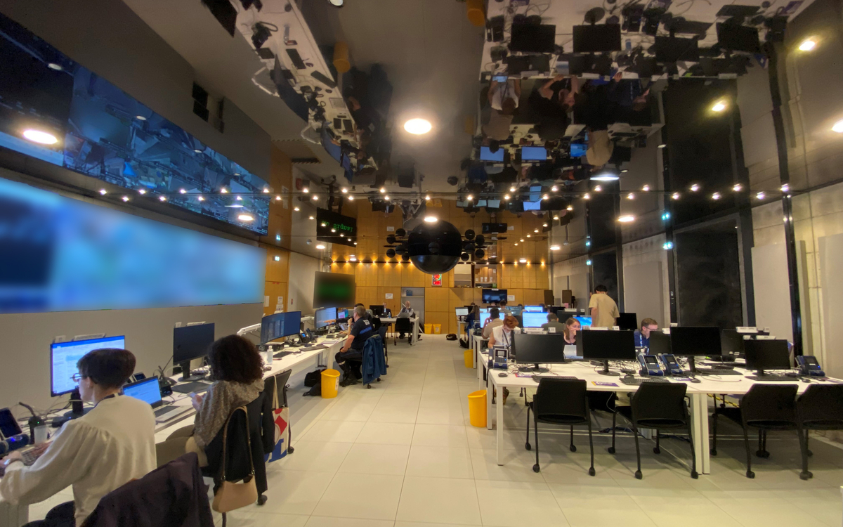 People in front of computers