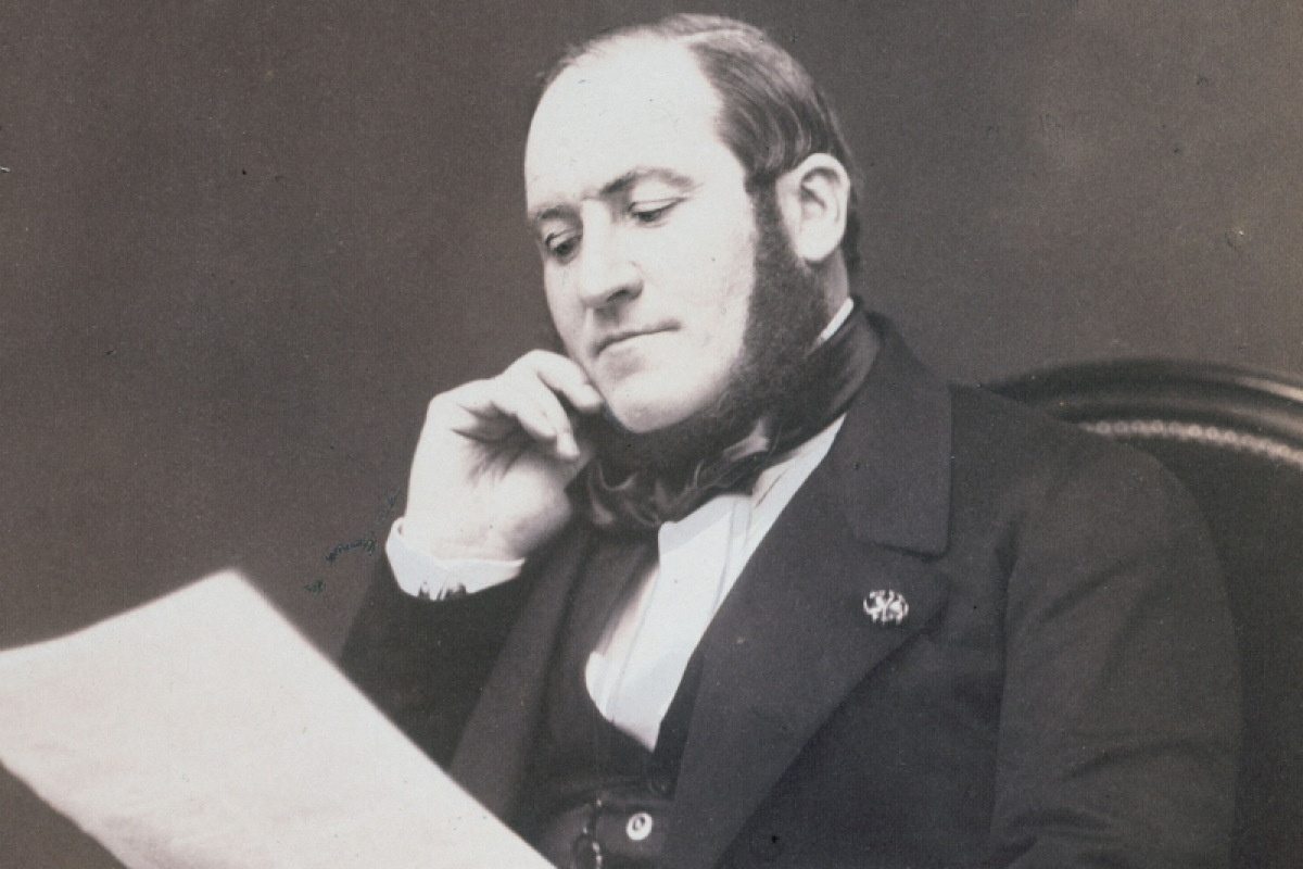 Le Baron Georges Eugène Haussmann en 1864. 