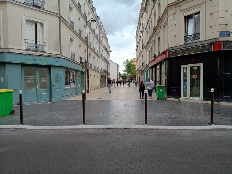 Photo de la rue des Tourelles