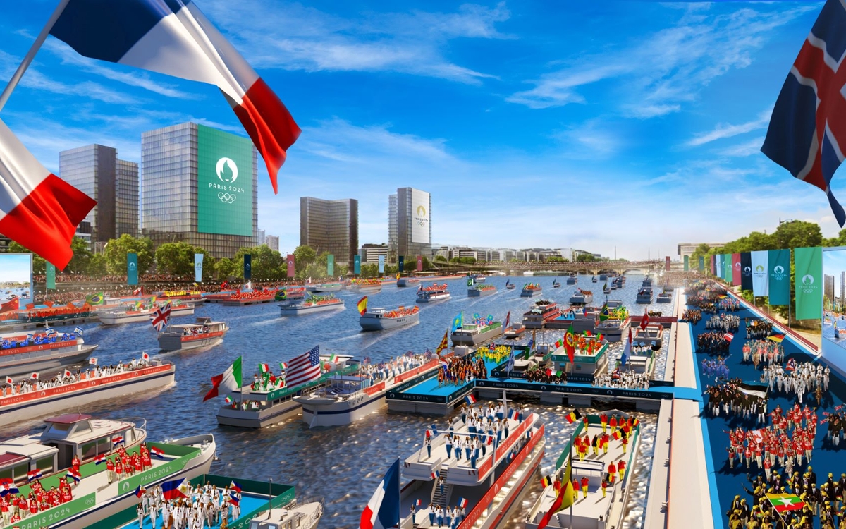 Prévisualisation de la cérémonie d'ouverture des Jeux sur la Seine
