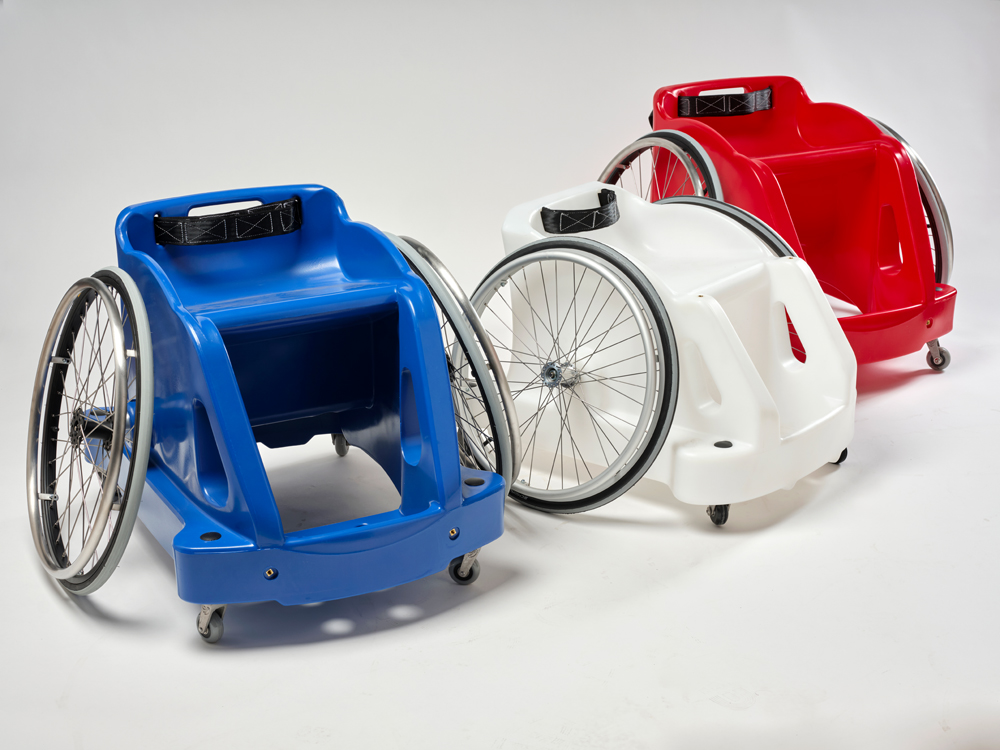 Phtos de trois fauteuils de sport proposés par Playmoovin