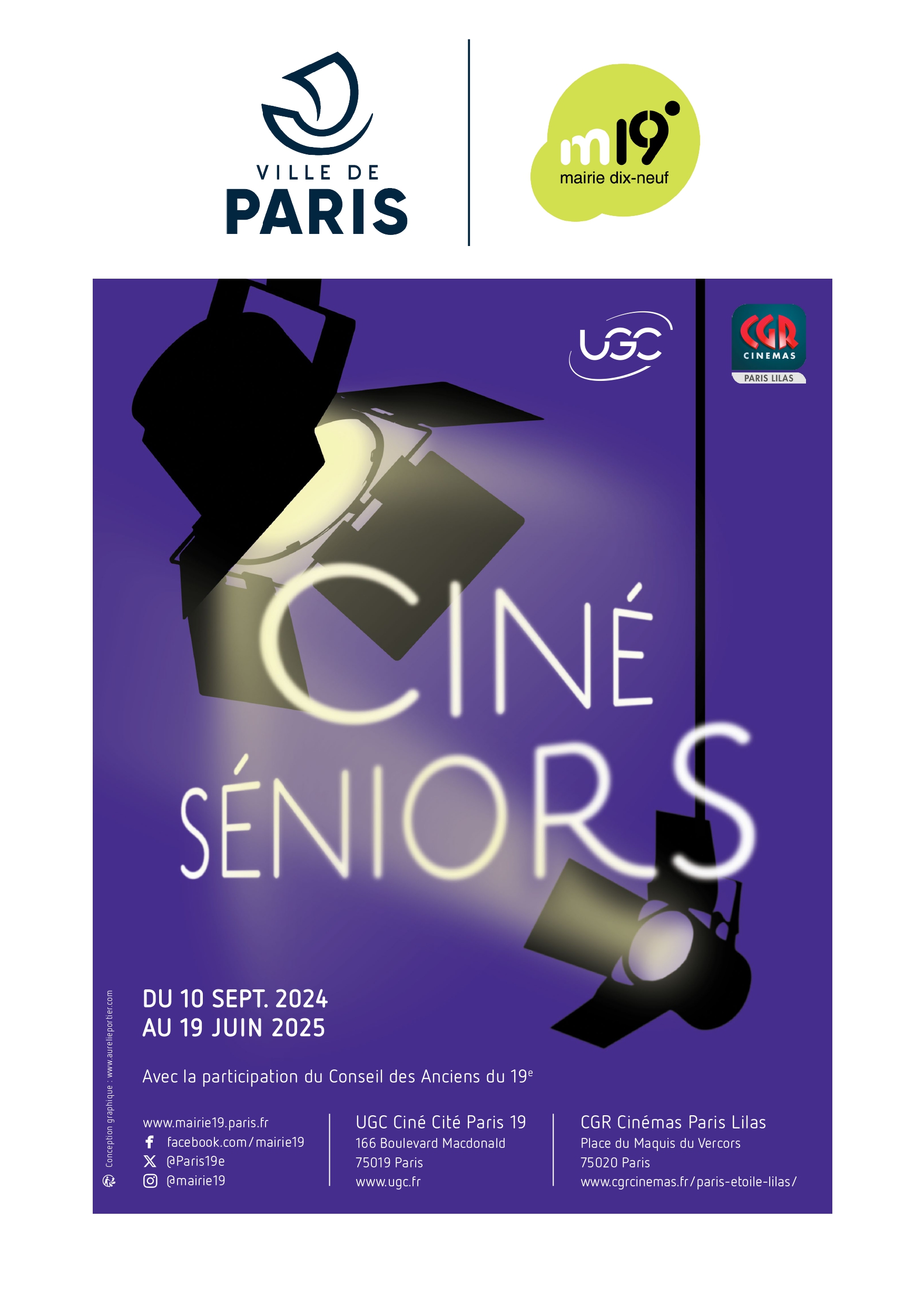 Affiche Ciné Seniors