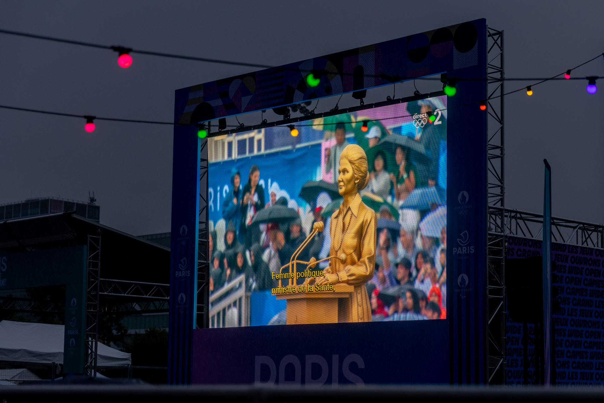 Statue de Simone Veil.