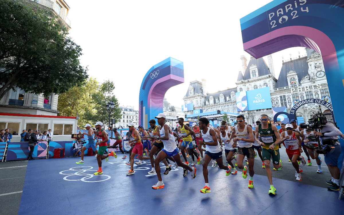 Marathon olympique les hommes ouvrent le bal d’une Ville de Paris