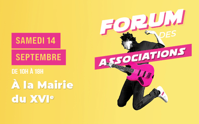 visuel du forum des associations 2024